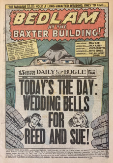 Extrait de Fantastic Four Vol.1 (1961) -AN10- Bedlam at the Baxter building!
