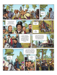 Extrait de Les grands Personnages de l'Histoire en bandes dessinées -81- Burke et Wills