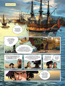 Extrait de Les grands Personnages de l'Histoire en bandes dessinées -85- James Cook : Le dernier voyage