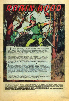 Extrait de Robin Hood (Dell - 1963) - Robin Hood