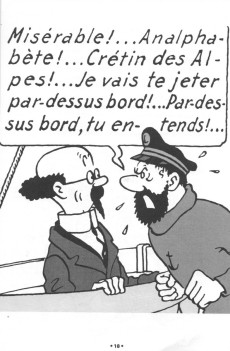 Extrait de Tintin - Divers -Géo08 Sup- Archibald Haddock - Mémoires et secrets de mille sabords
