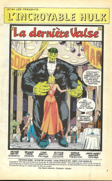 Extrait de Hulk (6e Série - Semic - Marvel Comics) -20- La dernière valse