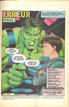Extrait de Hulk (6e Série - Semic - Marvel Comics) -23- Erreur