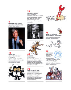 Extrait de Tintin - Divers -GéoHS 2022- Plantu, Hergé, Un dialogue imaginaire