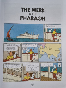 Extrait de Tintin (en langues régionales) -4Ecossais- The Merk o the Pharaoh