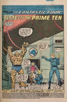 Extrait de Fantastic Four Vol.1 (1961) -AN15- Time for the prime ten