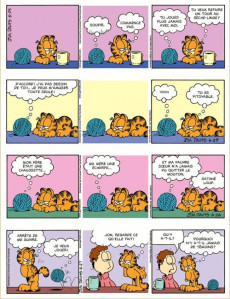 Extrait de Garfield (Dargaud) -43a2007- Le King