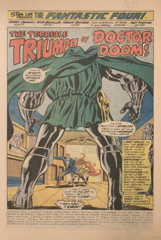 Extrait de Fantastic Four Vol.1 (1961) -143- The terrible triumph of doctor doom!