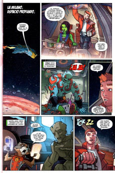 Extrait de Marvel Adventures -8- Guardianes de la galaxia