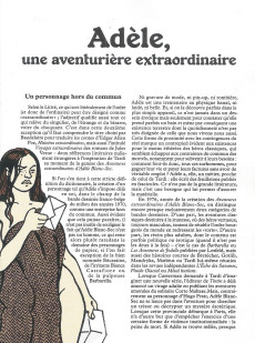Extrait de Adèle Blanc-Sec (Les Aventures Extraordinaires d') -HS- Guide de lecture