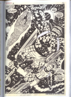 Extrait de Artisan Edition (collection) - Jack Kirby's Fantastic Four - Artisan Edition