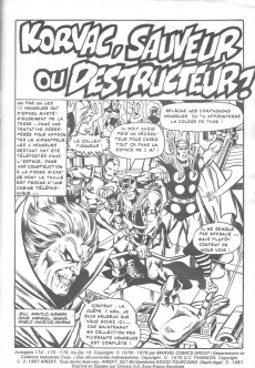 Extrait de Vengeur (3e série - Arédit - Marvel puis DC) -16- Vengeur 16
