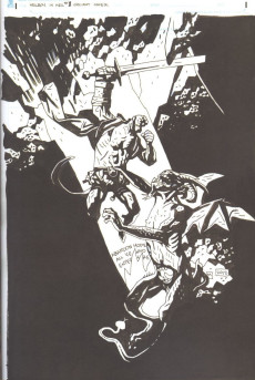 Extrait de Artisan Edition (collection) - Mike Mignola's Hellboy - Hellboy in Hell and Other Stories - Artisan Edition
