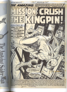Extrait de Artisan Edition (collection) - John Romita's The Amazing Spider-Man - Artisan Edition