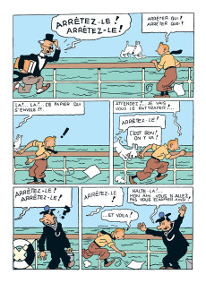 Extrait de Tintin (Historique) -4Coul- Les Cigares du Pharaon