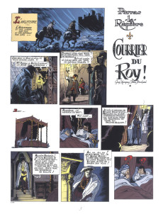 Extrait de Perrac la rapière -3- Courrier du Roy!