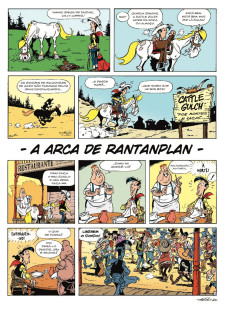Extrait de Lucky Luke (As aventuras de) (en portugais) -10- A arca de Rantanplan