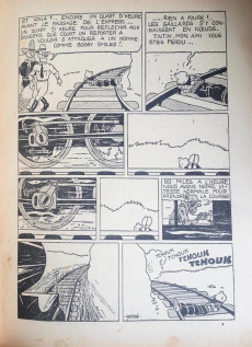Extrait de Tintin (Historique) -3 P6 Bis- Tintin en Amérique