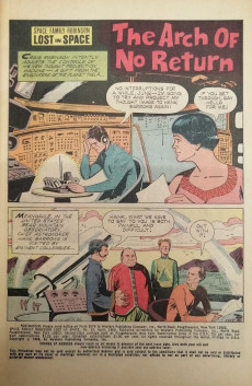 Extrait de Space Family Robinson Lost in Space (Gold Key - 1962) -33- The Arch of No Return