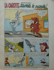 Extrait de Bugs Bunny (Magazine Géant - 2e série - Sagédition) -8- La carotte sauvera le monde !