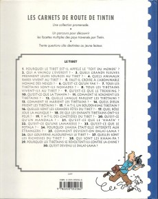 Extrait de Tintin - Divers -Car04- Carnets de route : le Tibet