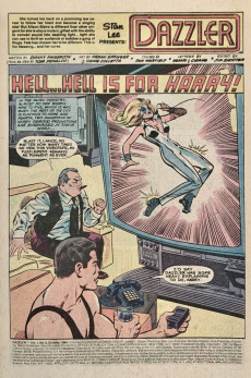 Extrait de Dazzler Vol.1 (1981) -8- Hell... Hell is for Harry!