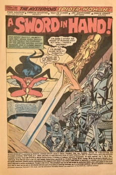 Extrait de Spider-Woman Vol.1 (1978) -2- A sword in hand!
