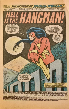 Extrait de Spider-Woman Vol.1 (1978) -4- Hell is the Hangman!