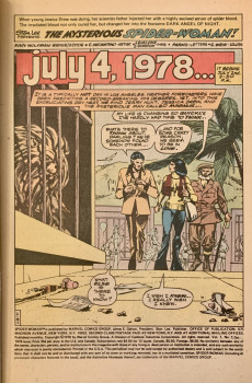 Extrait de Spider-Woman Vol.1 (1978) -7- July 4, 1978..