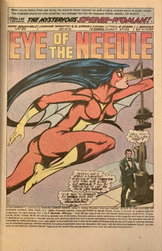 Extrait de Spider-Woman Vol.1 (1978) -9- Eye of the needle