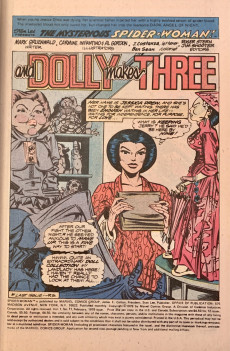Extrait de Spider-Woman Vol.1 (1978) -11- And Dolly makes three