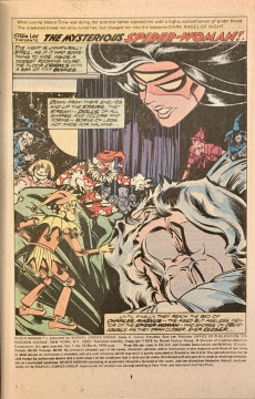 Extrait de Spider-Woman Vol.1 (1978) -12- The mysterious spider-woman!