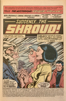 Extrait de Spider-Woman Vol.1 (1978) -13- Suddenly...the Shroud!