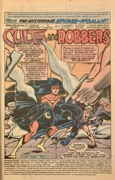 Extrait de Spider-Woman Vol.1 (1978) -14- Cults and robbers