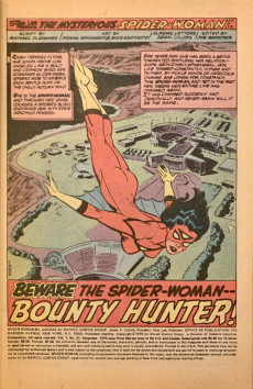 Extrait de Spider-Woman Vol.1 (1978) -21- Beware the spider-woman- - bounty hunter!