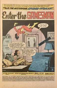Extrait de Spider-Woman Vol.1 (1978) -23- Enter the gamesman