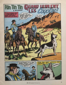 Extrait de Rin Tin Tin (Poster) -4- Quand hurlent les coyotes