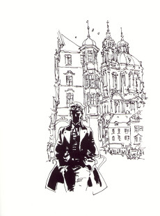 Extrait de Corto Maltese (Noir et blanc relié) -16TT- Nocturnes berlinois