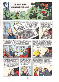 Extrait de Spirou et Fantasio -12b1985- Le nid des Marsupilamis