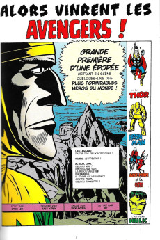 Extrait de Marvel Origines -10- Avengers 1 (1963)