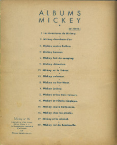 Extrait de Mickey (Hachette) -16- Mickey roi de Bamboulie