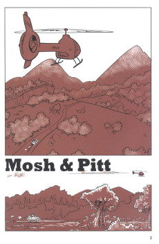 Extrait de Mosh & Pitt (Les Aventures de) -1- Mosh & Pitt contre l'étrange M.Pok