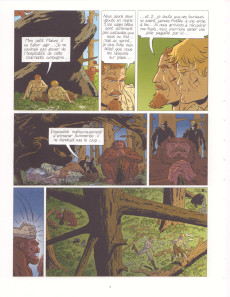 Extrait de Les grands Classiques de la Littérature en Bande Dessinée (Glénat/Le Monde 2022)  -25- Le Monde perdu - 2