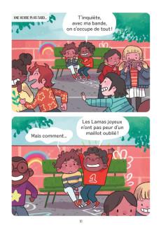 Extrait de Titus et les lamas joyeux -1- Mission sac des piscine