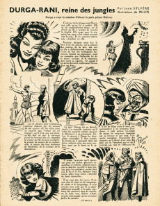 Extrait de Fillette (Après-guerre) -154- Les mystères de Bruniquel