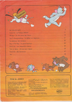 Extrait de Tom et Jerry (Magazine) (3e Série - SFPI) -45- Numéro 45