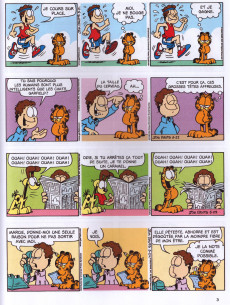 Extrait de Garfield (Dargaud) -40b2010- Garfield fait le poids