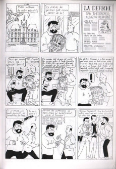 Extrait de Tintin - Pastiches, parodies & pirates -1995'- Tintin en Syldavie