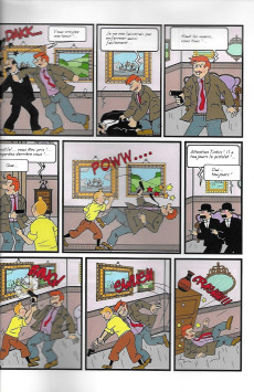 Extrait de Tintin - Pastiches, parodies & pirates - M. Boullock a Disparu