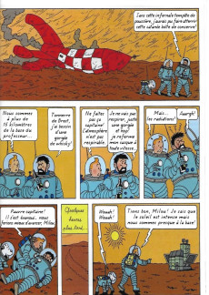 Extrait de Tintin - Pastiches, parodies & pirates - Les Prisonniers de la Planète Rouge